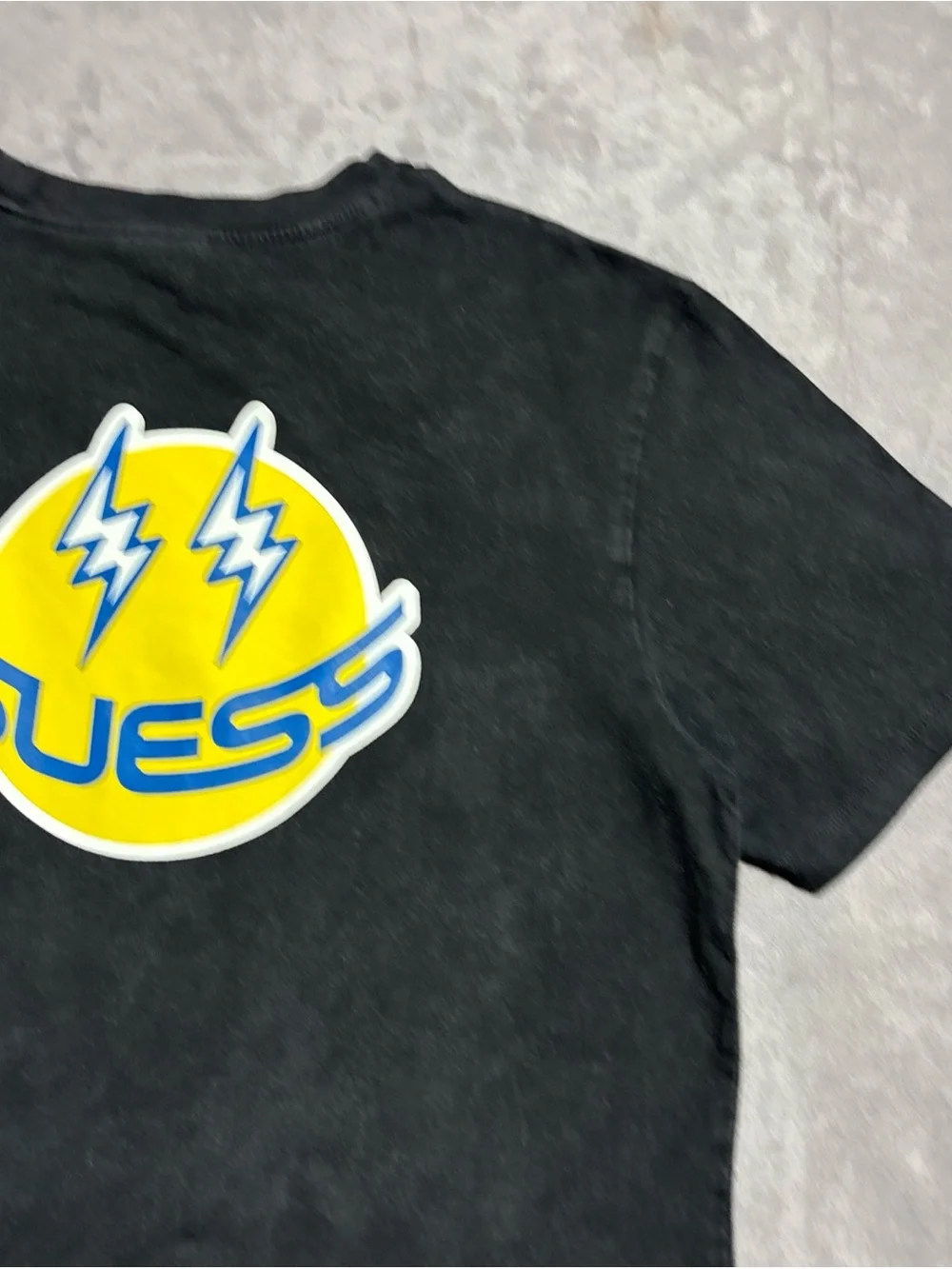 J Balvin x Guess Shirt Mens Medium Vintage Black 2020 Colores StreetWear - Picture 11 of 13